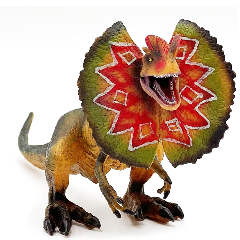 Kids Toys Dinosaur - Dilophosaurus Toy, Dinosaur Toy with Moveable