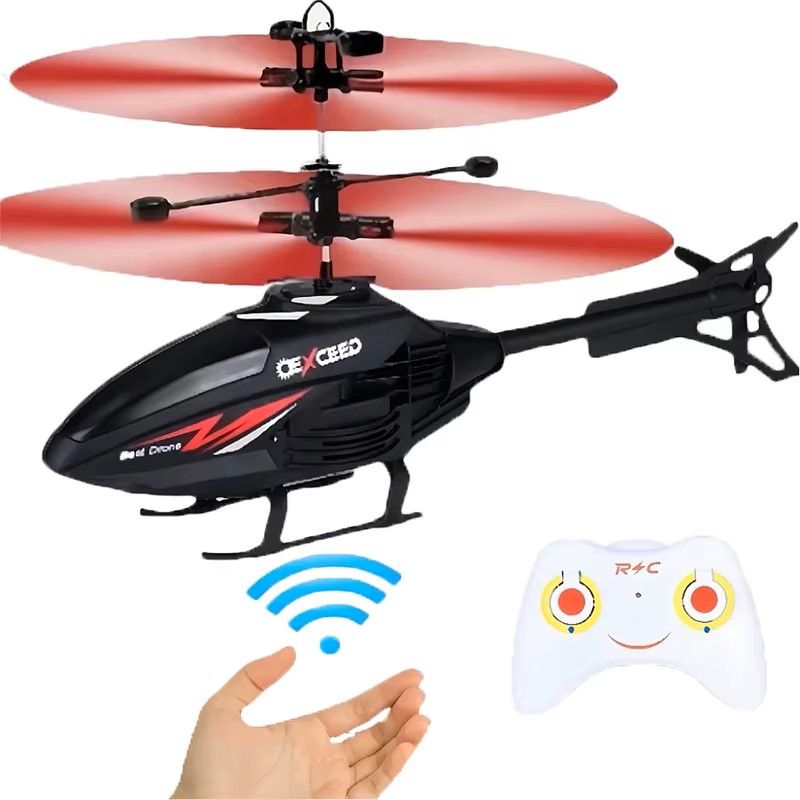 Kids Toys Channel - 2 Channel Gesture Control Suspension Helicopter