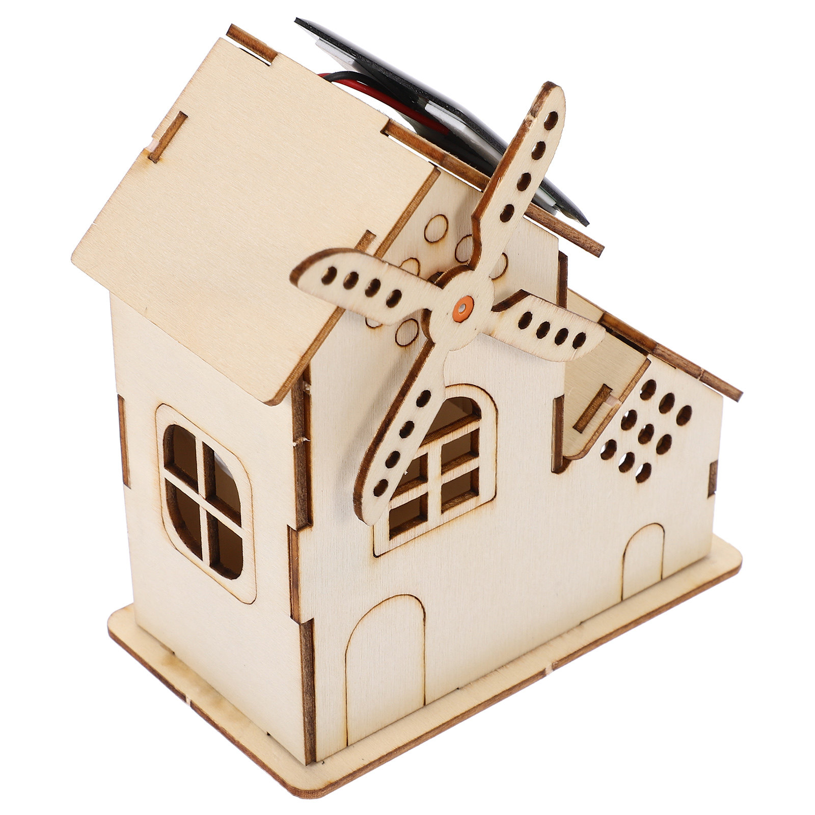 Science Experiment Kit - 1Set Solar Windmill Assembly Science Kit