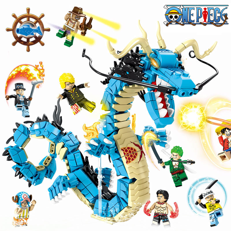 Kids Toys Lego - One Piece Building Blocks Blind Box