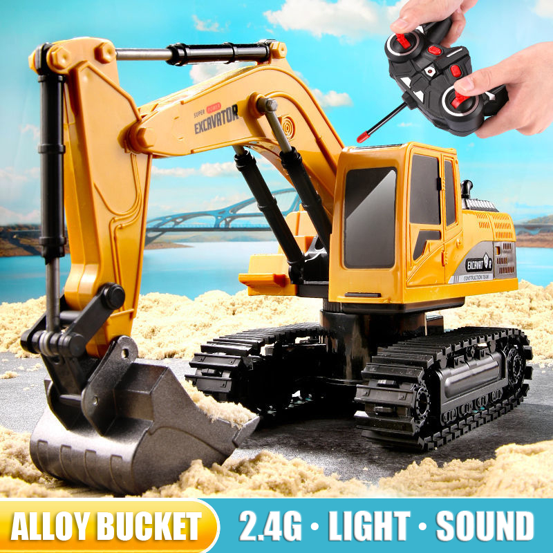 Kids Toys Channel - RC Excavator 2.4Ghz 6 Channel 1:24