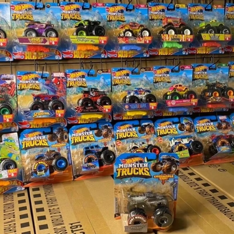New Hot Wheels Original Fyj44  - Hot Wheels Car Monster Trucks 评论和价格