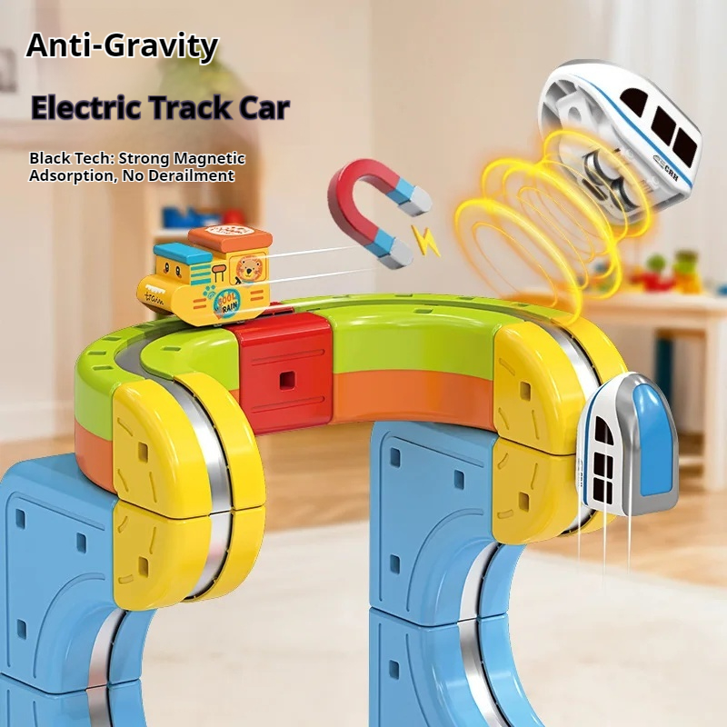 Magic Transformable Cube Magne - Toy Train Track Set 评论和价格