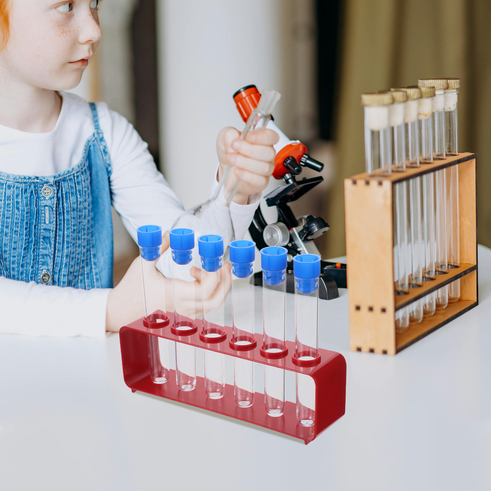 1Set Science Test Tube Clear P - Science Experiment Kit 评论和价格