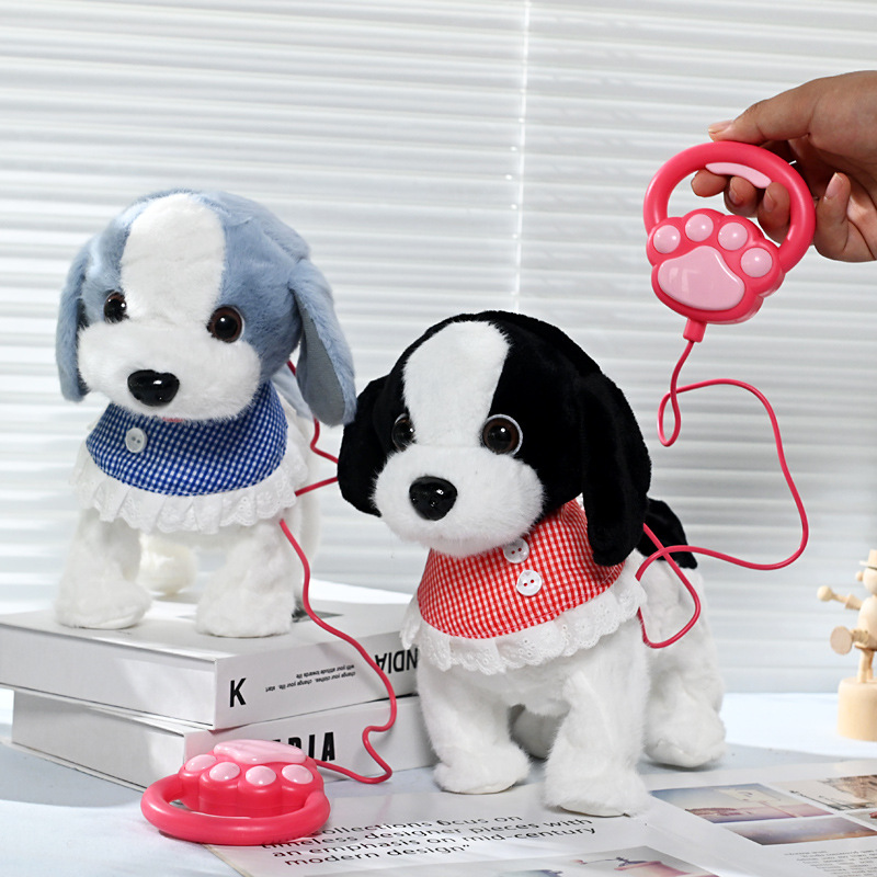 Pull String Electric Puppy Sof - Kids Toys Dog 评论和价格