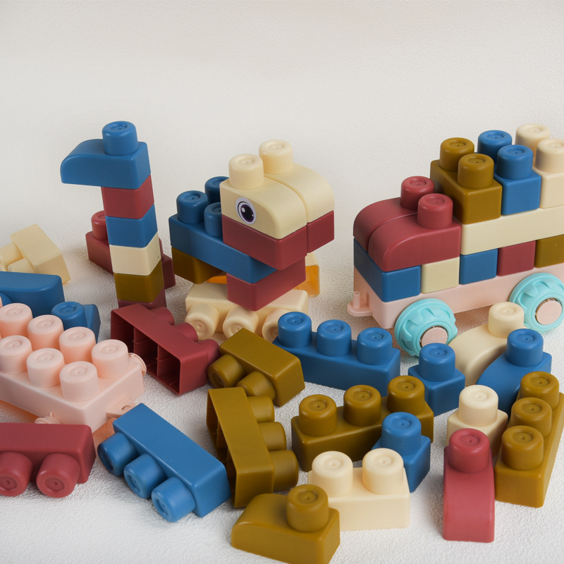 DIY Baby Soft Rubber Big Parti - Kids Toys Lego 评论和价格