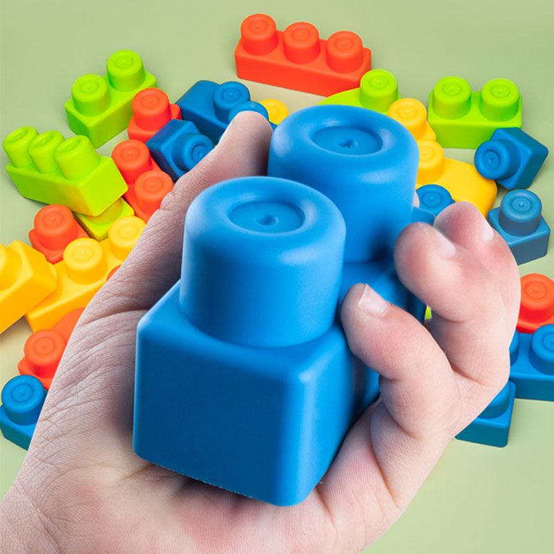 DIY Baby Soft Rubber Big Parti - Kids Toys Lego 评论和价格