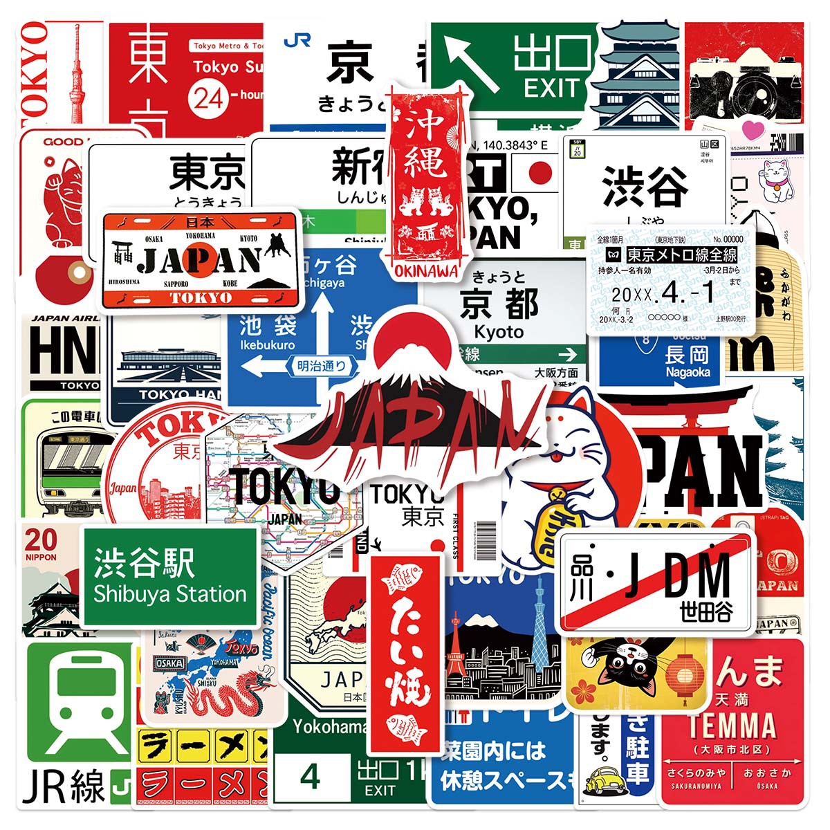 50PCS Japanese Style Urban Log - Kids Toys Logo 评论和价格