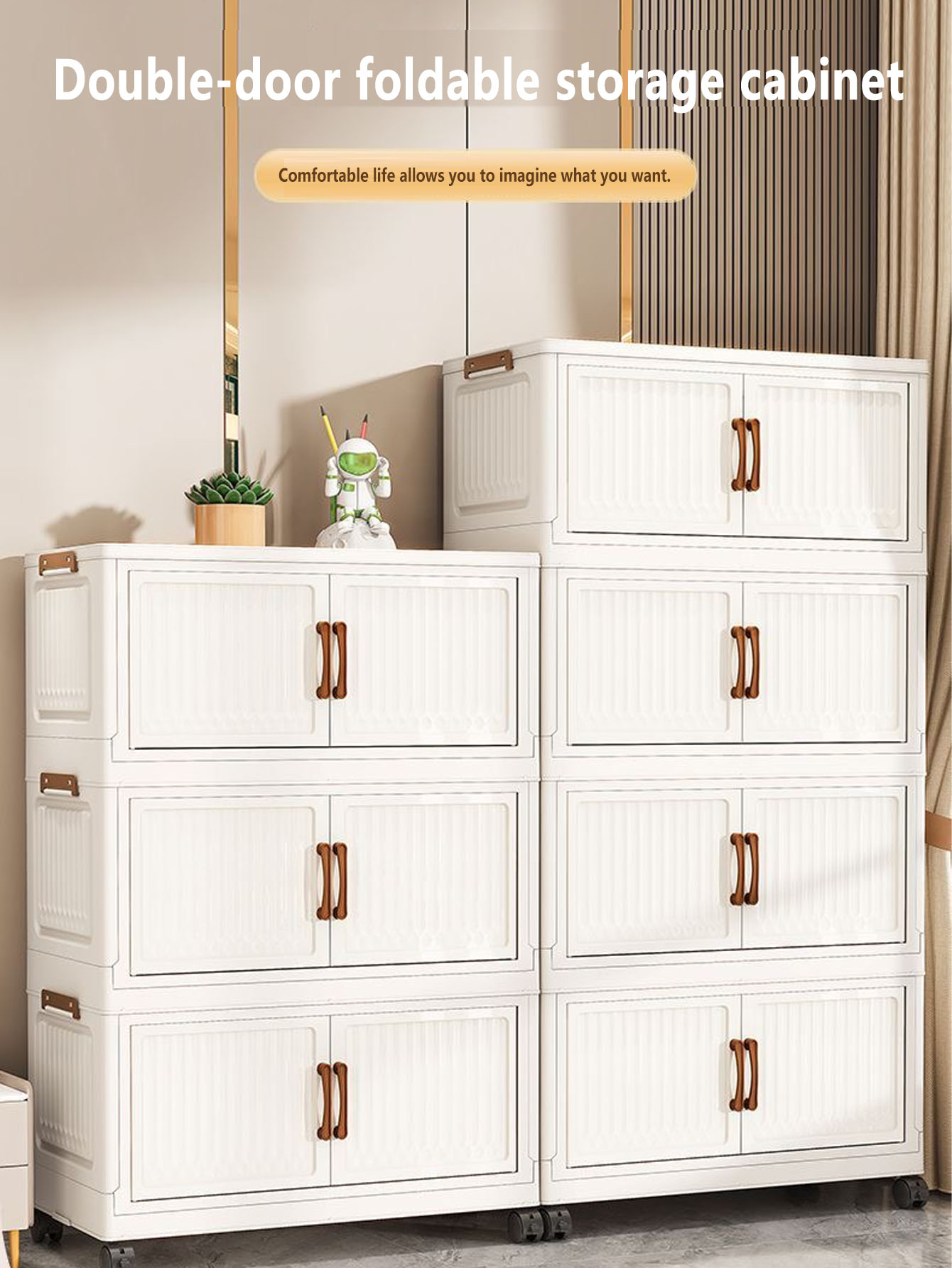 Foldable Plastic Storage Cabin - Kids Storage Toys 评论和价格