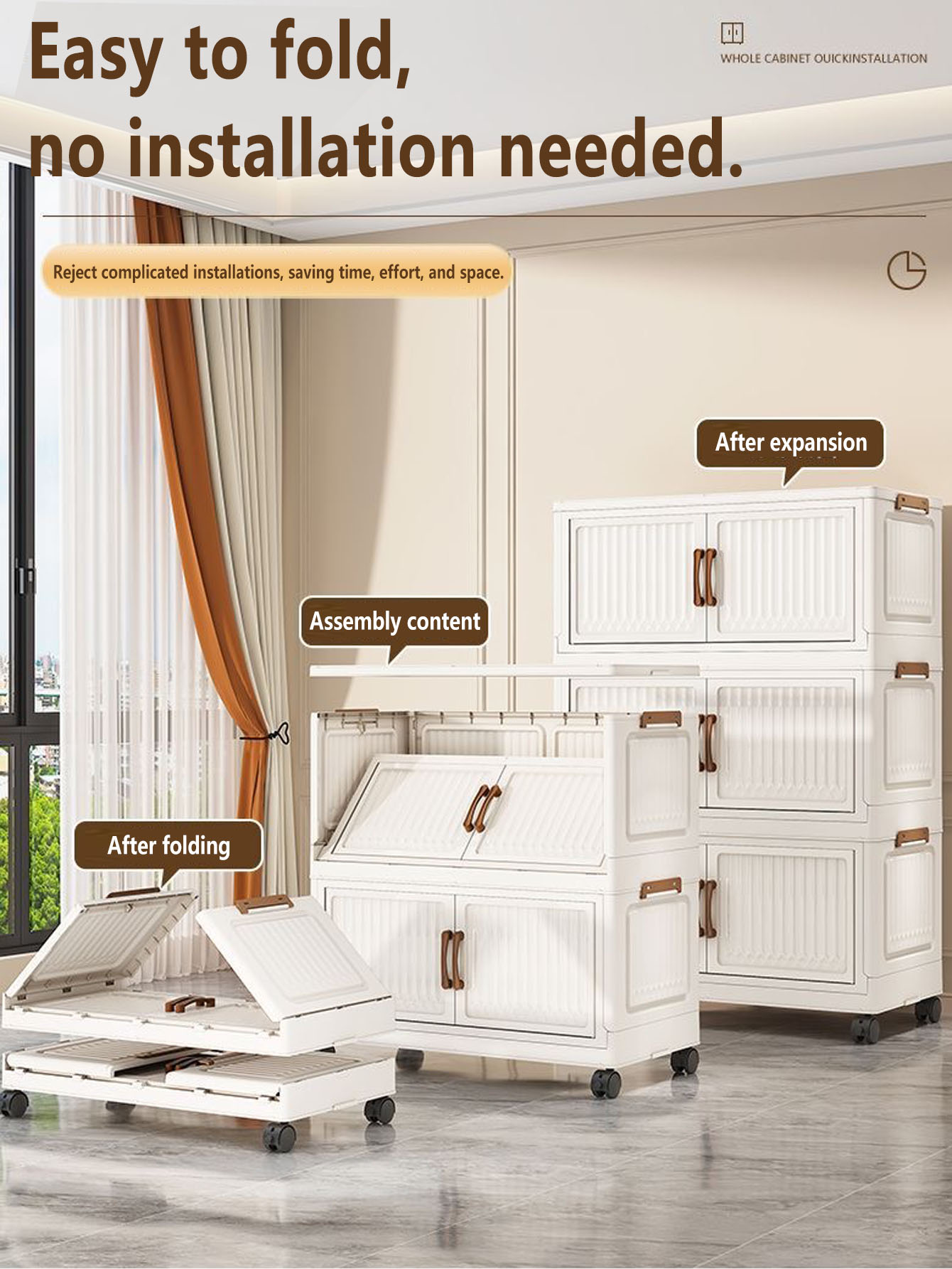 Foldable Plastic Storage Cabin - Kids Storage Toys 评论和价格