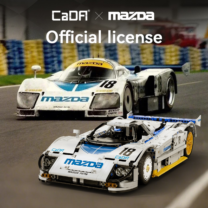 CaDA 1:10 Mazda 787B Technical - Kids Toys Lego 评论和价格