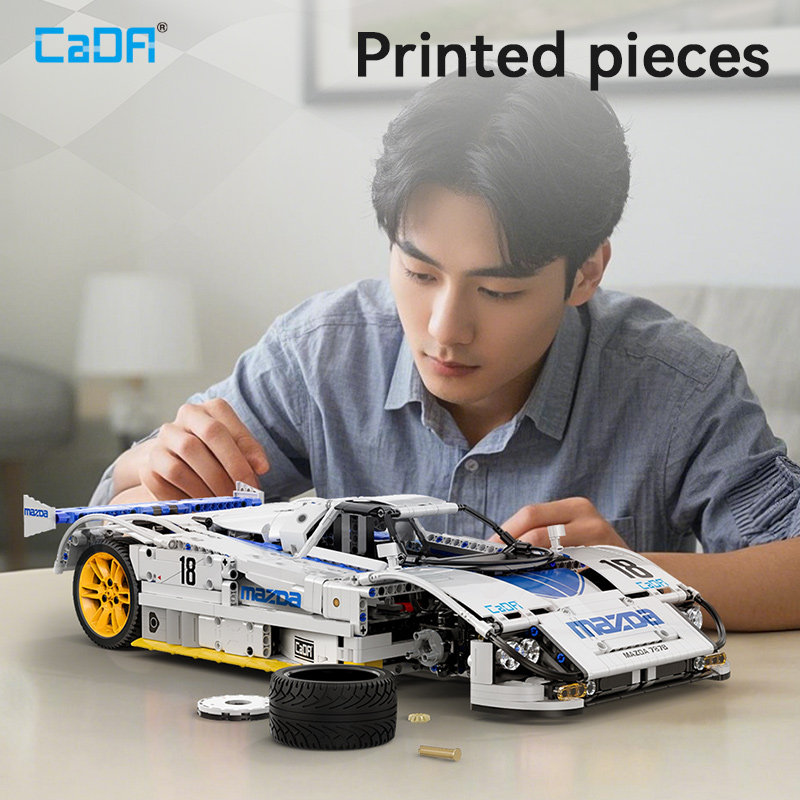 CaDA 1:10 Mazda 787B Technical - Kids Toys Lego 评论和价格