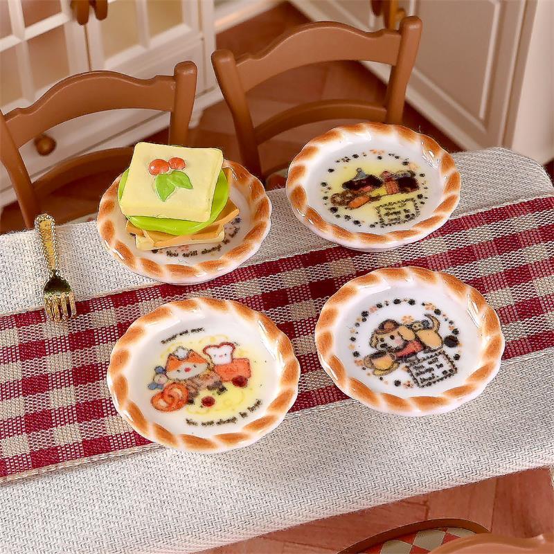 10Pcs/set Dollhouse Miniature  - Kids Toys Dog 评论和价格