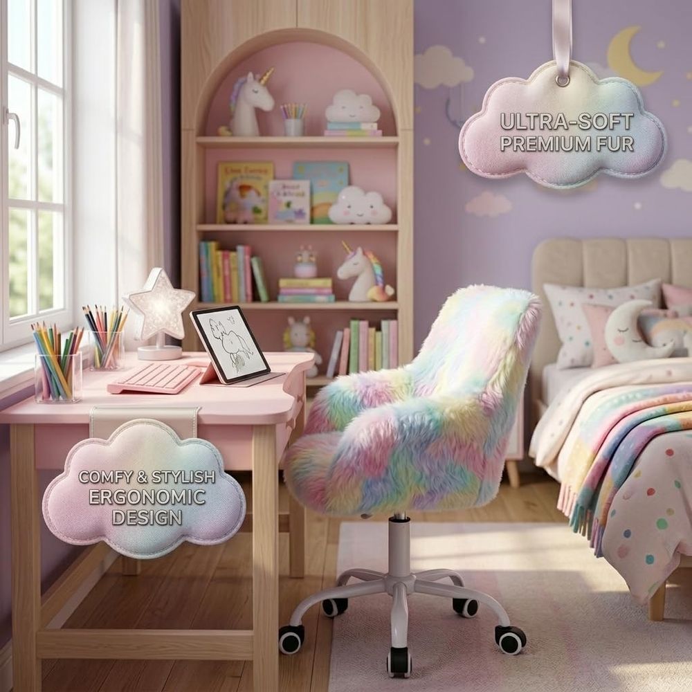 Swivel Kids Chair with Wheels, - Kids & Toys Expo Saudi Arabia 评论和价格