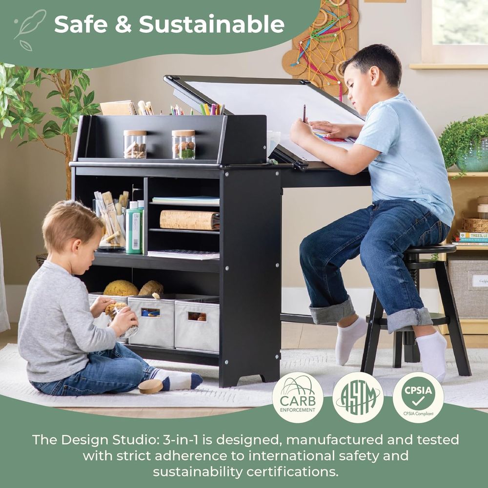 Design Studio – Black: 3-in-1  - Kids & Toys Expo Saudi Arabia 评论和价格