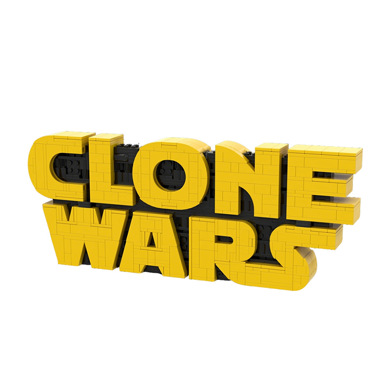 742pcs MOC Clone Wars Logo Sta - Kids Toys Logo 评论和价格