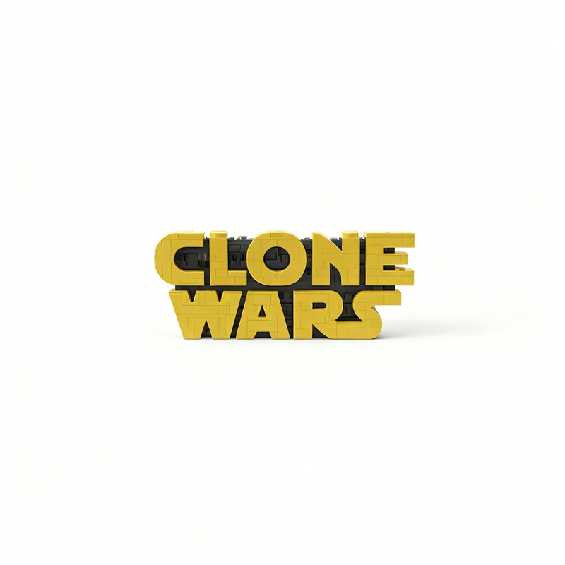 742pcs MOC Clone Wars Logo Sta - Kids Toys Logo 评论和价格