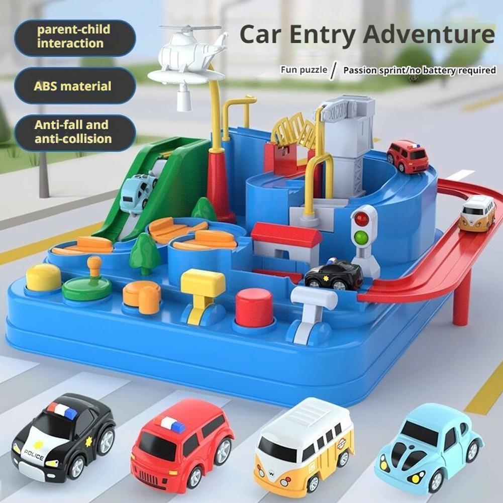 Racing Rail Car Model Train Tr - Toy Train Track Set 评论和价格
