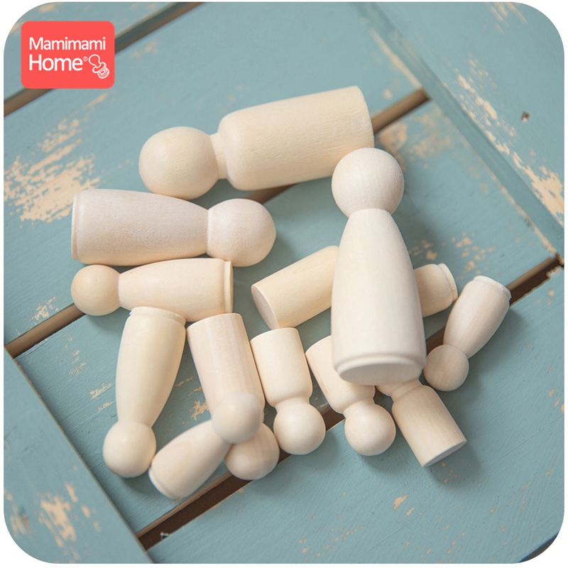 10PCS 55mm Peg Dolls Men And W - Kids Toys Logo 评论和价格