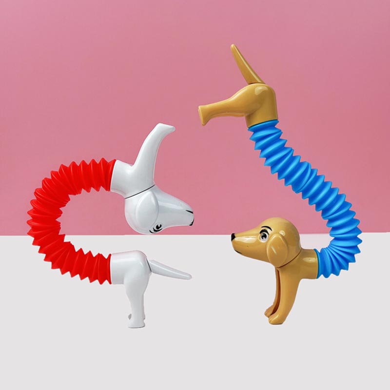 Novelty Spring Dog Pop Tubes S - Kids Toys Dog 评论和价格