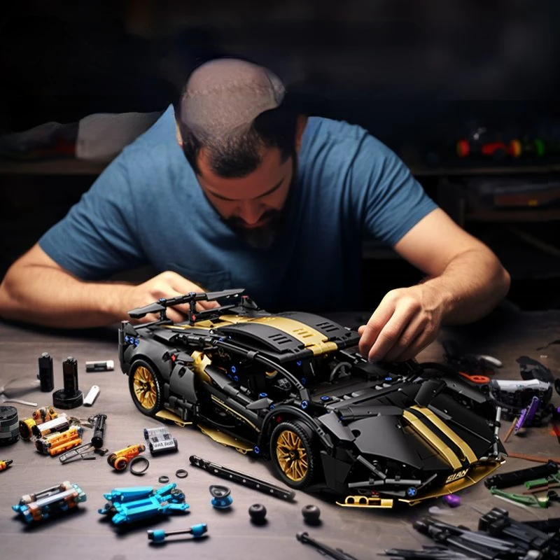 Technical Racing Sport Car Mod - Kids Toys Lego 评论和价格