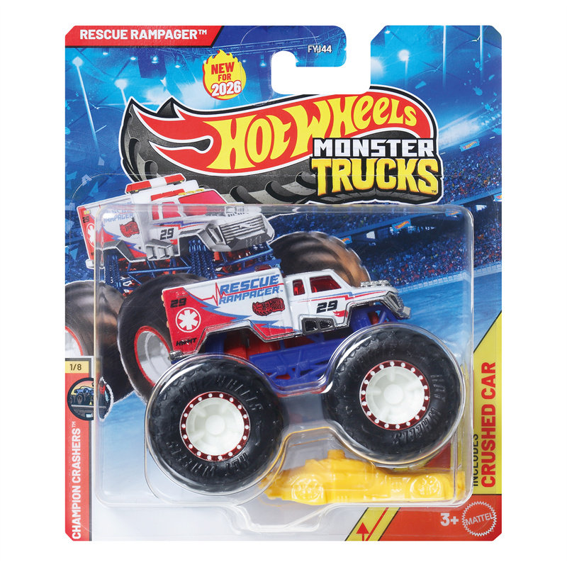 Hot Wheels Car MONSTER TRUCKS  - Hot Wheels Car Monster Trucks 评论和价格