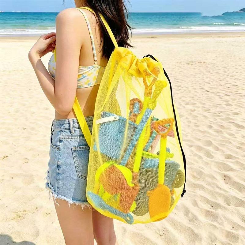 Large Capacity Portable Mesh B - Kids Storage Toys 评论和价格