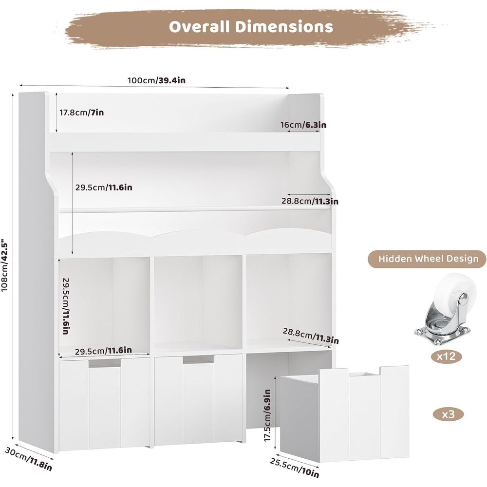 Kids Toy Storage Organizer wit - Kids & Toys Expo Saudi Arabia 评论和价格