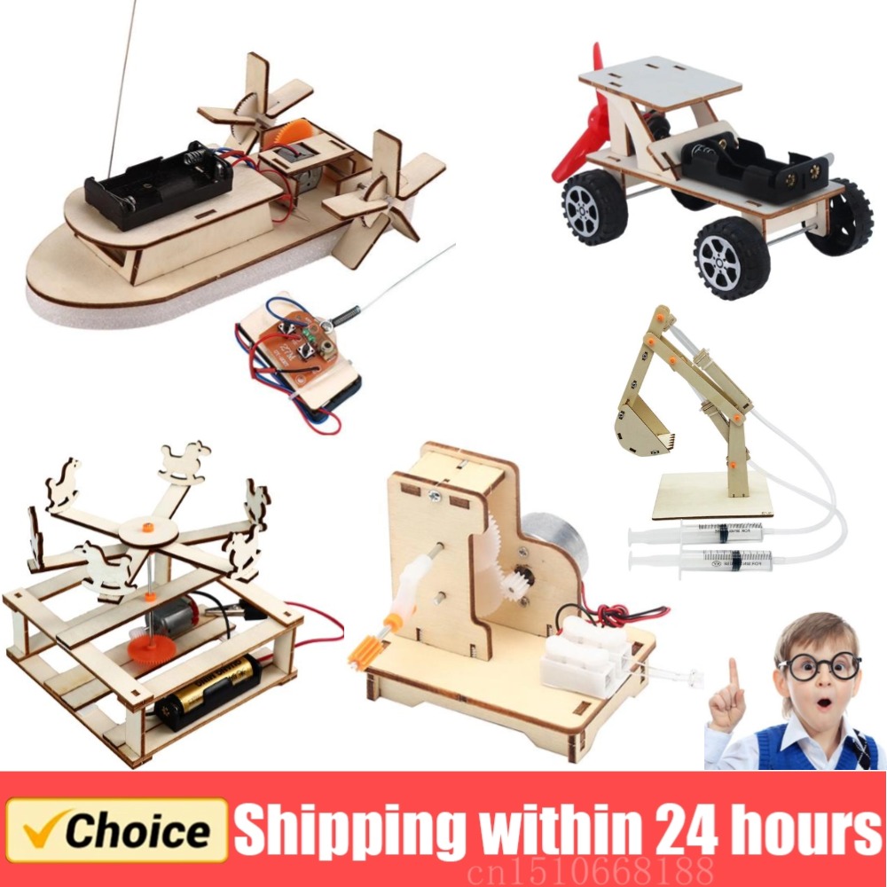 DIY Boat Model Science Toys Ki - Science Experiment Kit 评论和价格