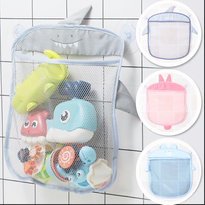 Baby Bathroom Mesh Bag Sucker  - Kids Storage Toys 评论和价格
