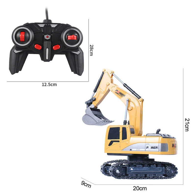 RC Excavator 2.4Ghz 6 Channel  - Kids Toys Channel 评论和价格