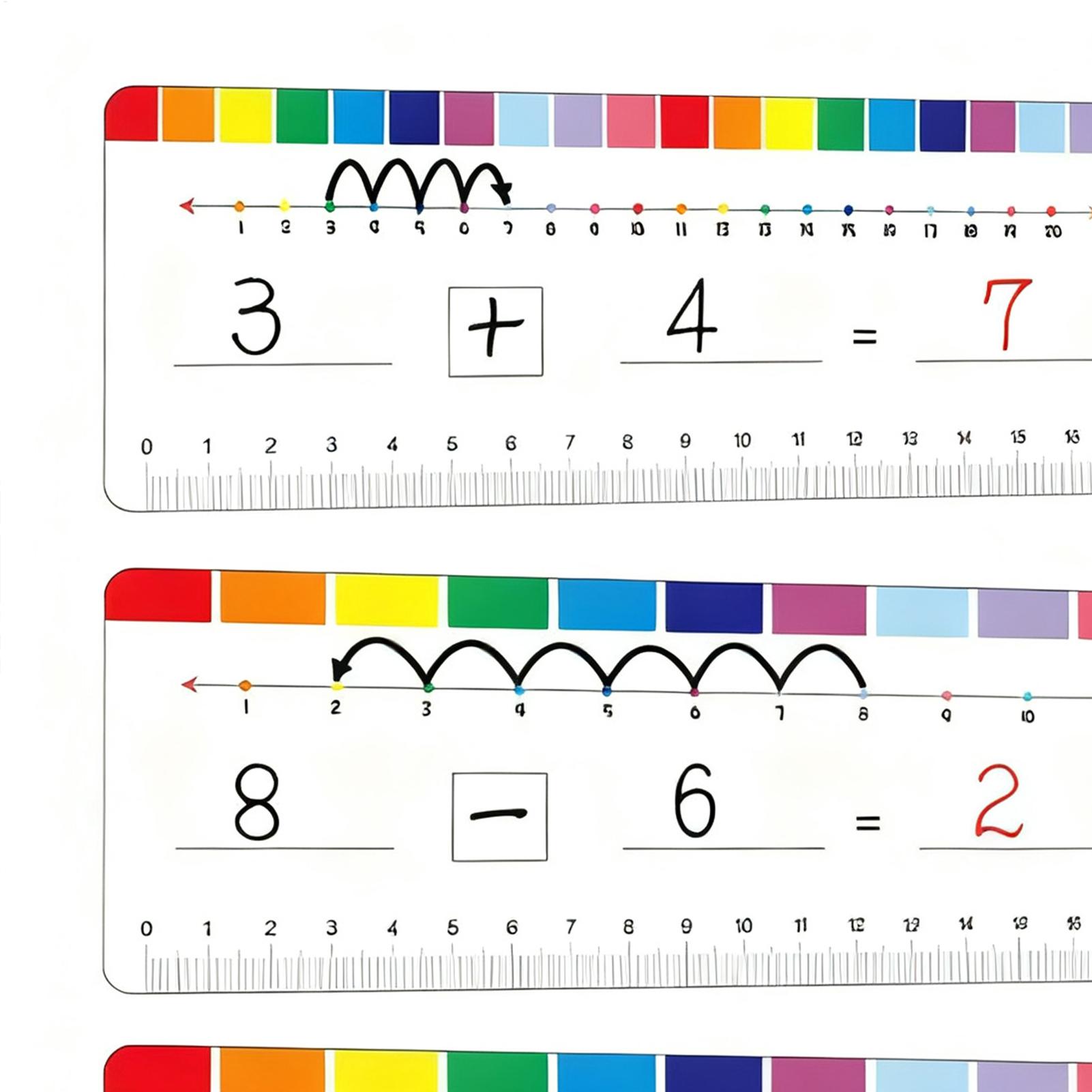 Classroom Number Line Addition - Kids Storage Toys 评论和价格