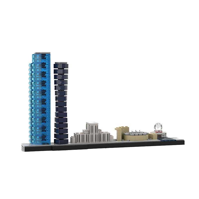 MOC Vancouver Skyline Model Cr - Kids Toys Vancouver 评论和价格