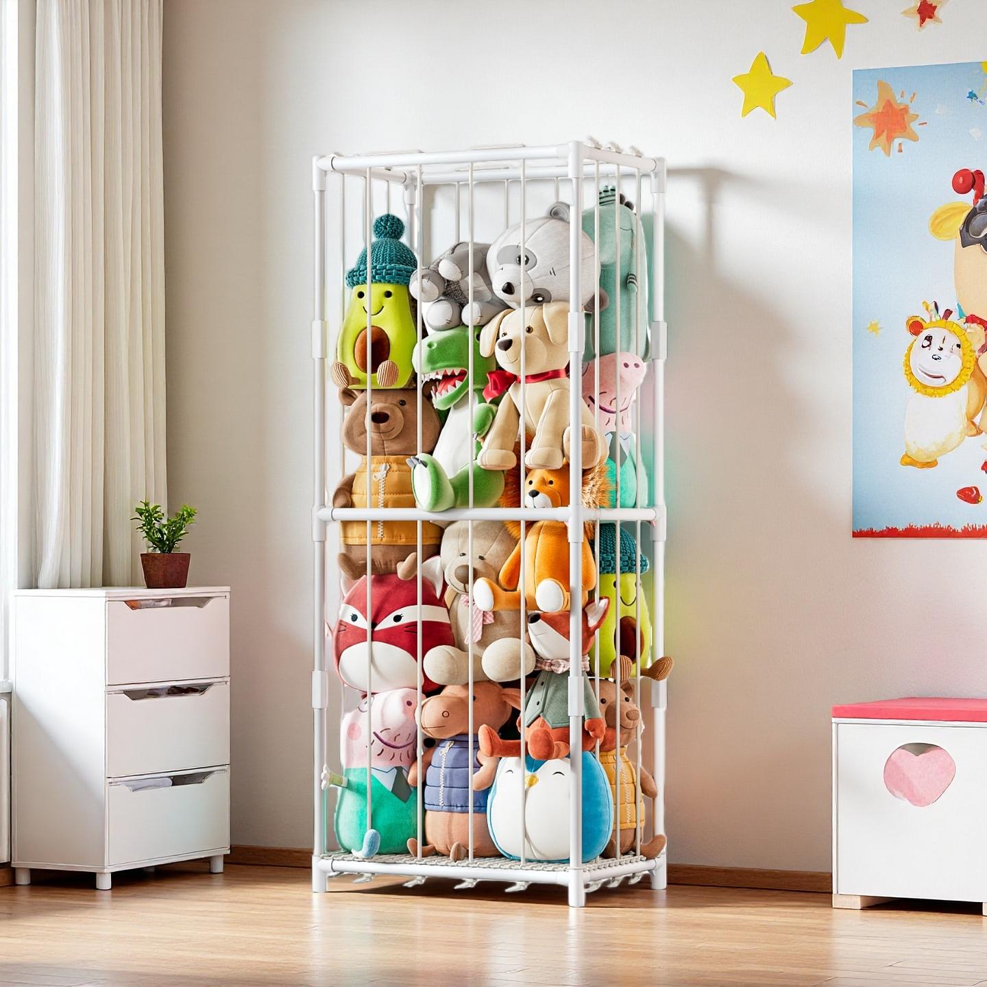 Vertical Stuffed Animal Storag - Kids & Toys Expo Saudi Arabia 评论和价格