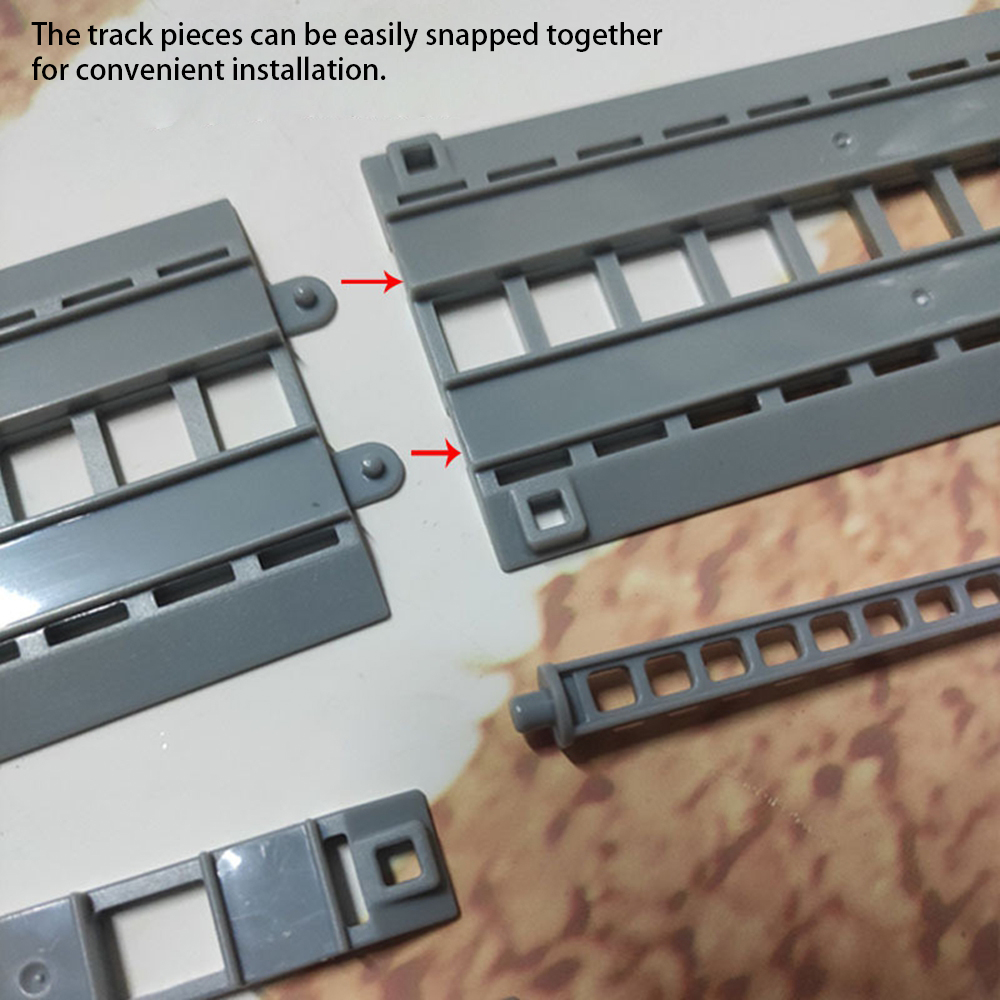 HO Scale Train Track Model Set - Toy Train Track Set 评论和价格
