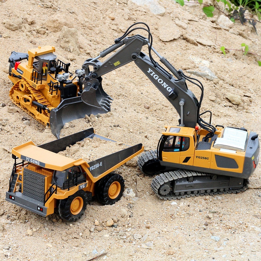 2.4G Remote Control Excavator  - Kids Toys Channel 评论和价格