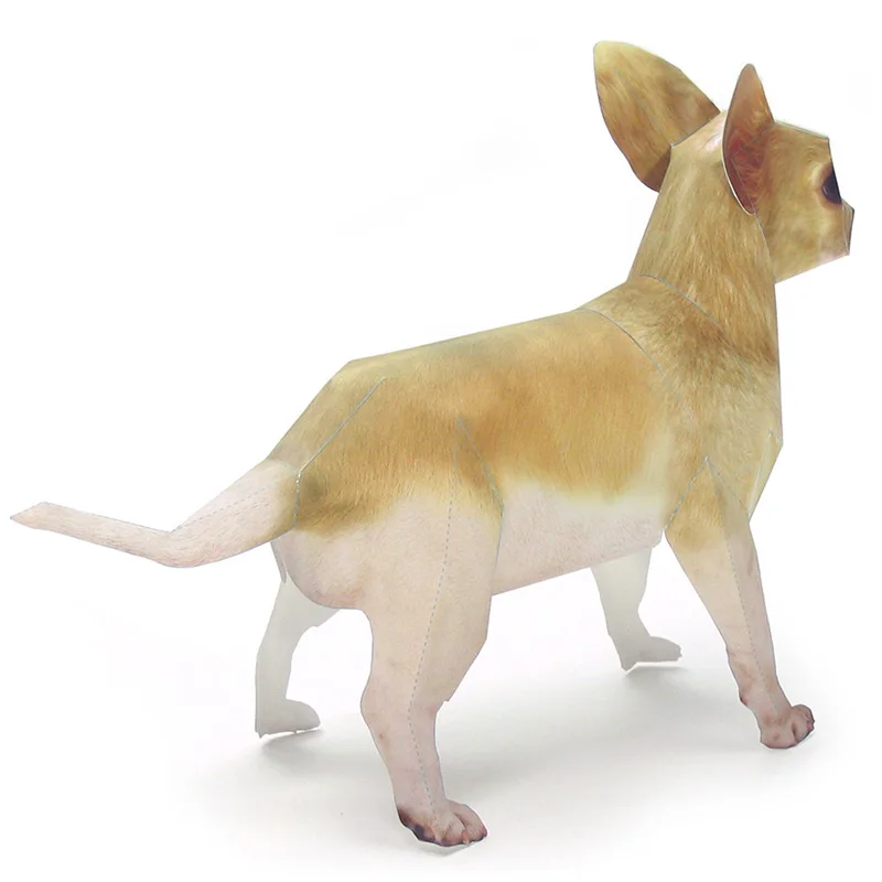Chihuahua Dog Origami Art Pet  - Kids Toys Dog 评论和价格