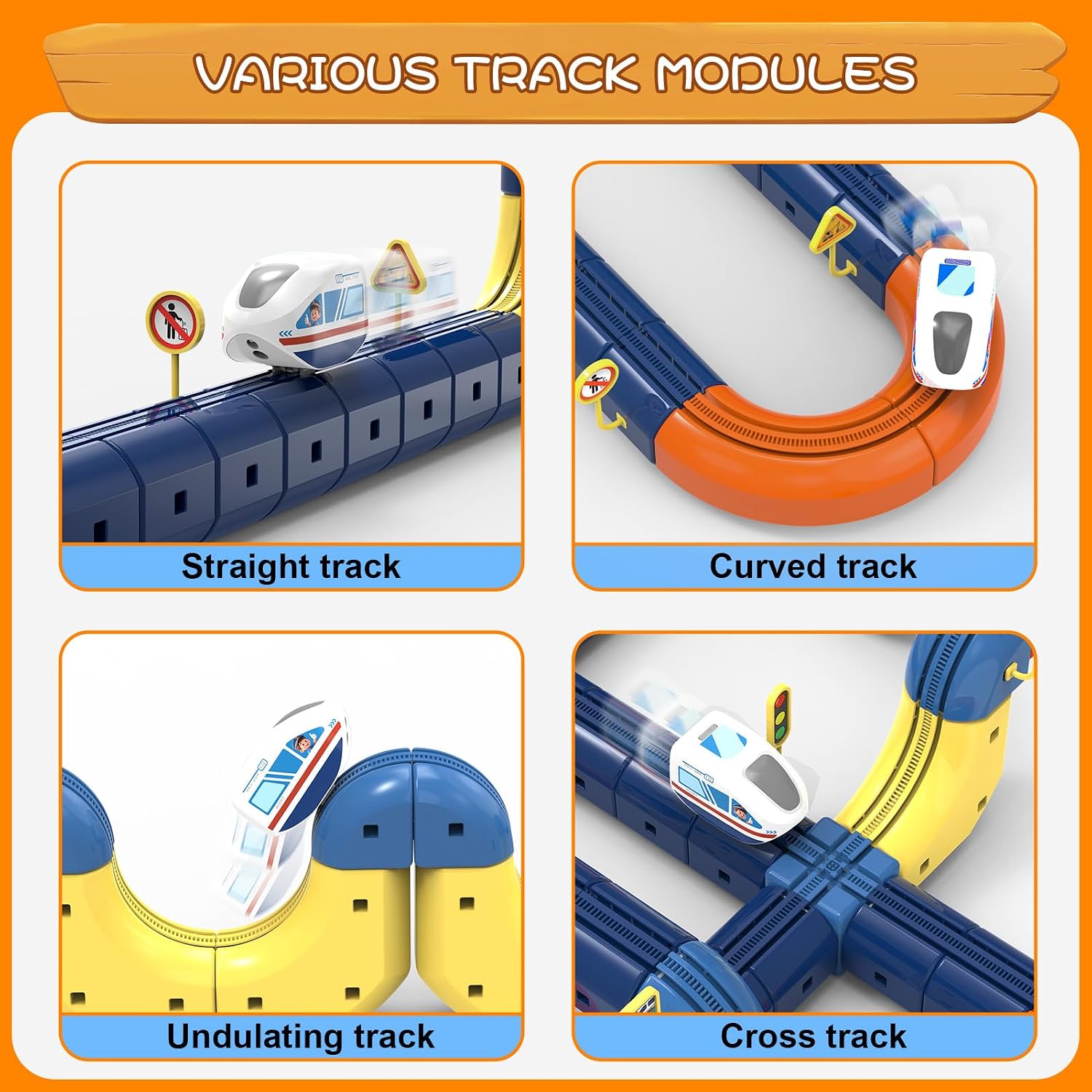 3D Magic Flexible Race Tracks  - Toy Train Track Set 评论和价格