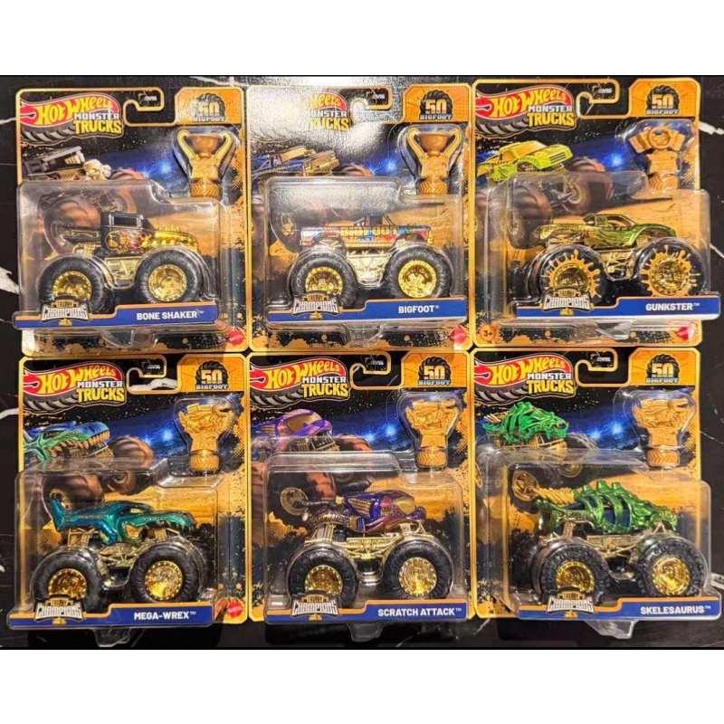 Hot Wheels Monster Trucks Cham - Hot Wheels Car Monster Trucks 评论和价格