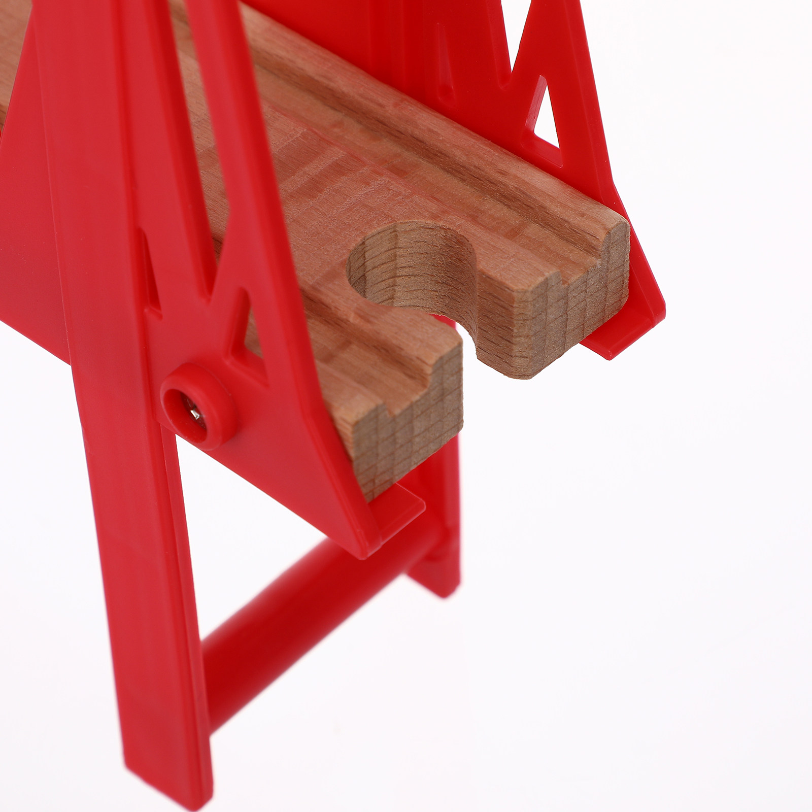 Wooden Train Track Bridge Deta - Toy Train Track Set 评论和价格
