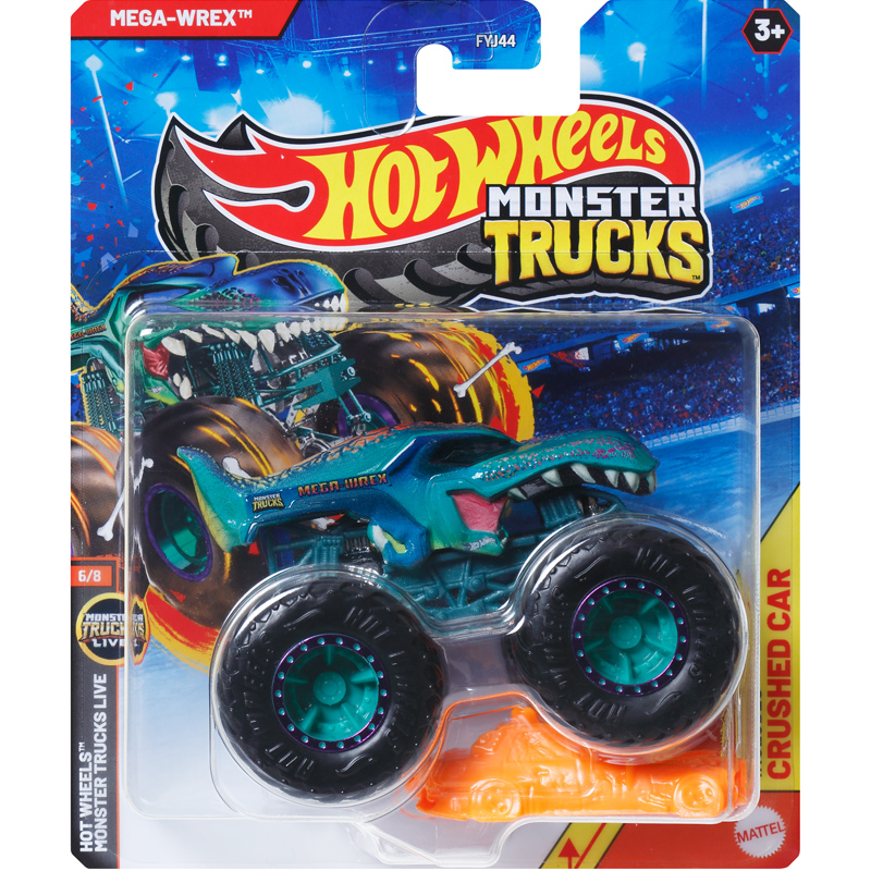 Mattel Hot Wheels 1/64 Monster - Hot Wheels Car Monster Trucks 评论和价格
